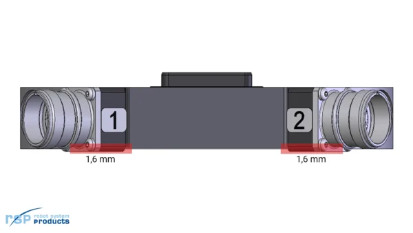 TA60/TA120/TA180 Signal module 2 x 9 signals, Female thread connectors - Image 2